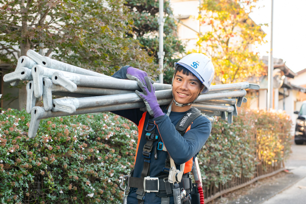 足場とび職のお仕事体験